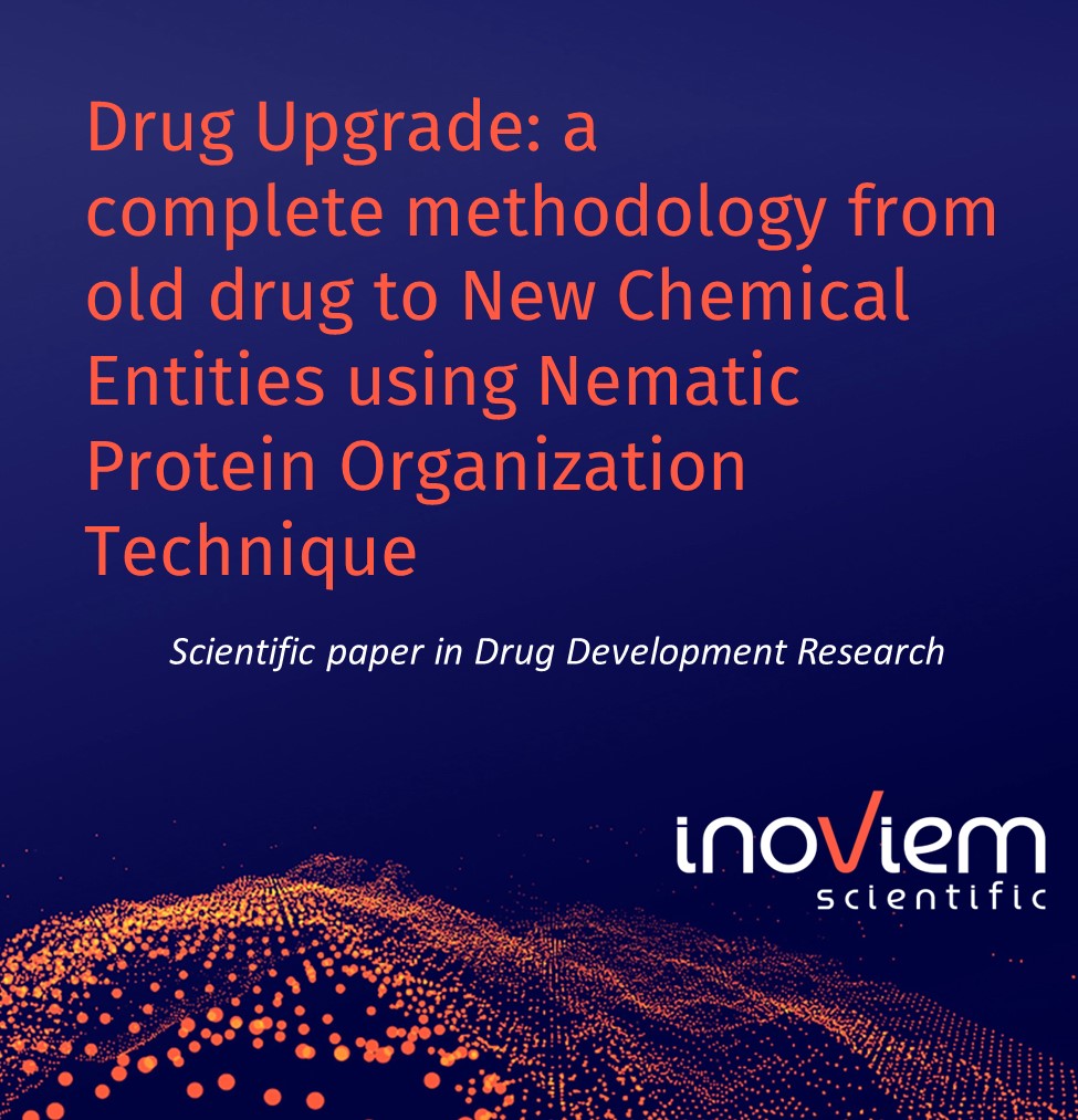 Drug upgrade: A complete methodology from old drug to new chemical entities using Nematic Protein Organization Technique